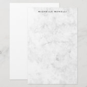 Moderne Minimalistische Professionele Ontwerp Stij Briefpapier (Voorkant / Achterkant)