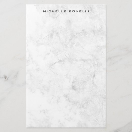 Moderne Minimalistische Professionele Ontwerp Stij Briefpapier (Voorkant)