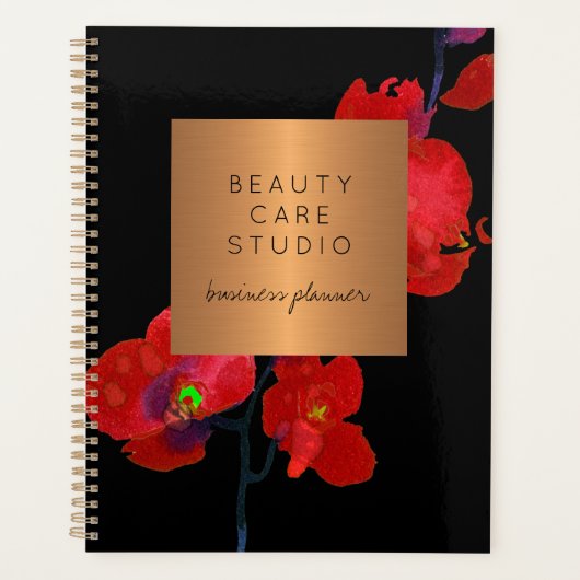 Moderne minimalistische professionele trendy flora planner (Voorkant)