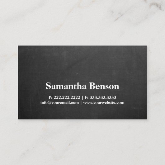 Moderne minimalistische professionele vliegenier s visitekaartje (Achterkant)