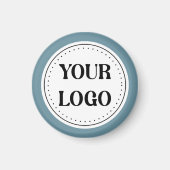 Moderne Minimalistische Professionele Zwarte Magneet (Voorkant)