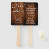 Moderne minimalistische programma's voor het trekk handwaaier (Voorkant en achterkant)