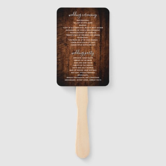 Moderne minimalistische programma's voor het trekk handwaaier (Achterkant)