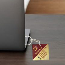 Moderne minimalistische QR Code Business Logo Gold