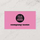 Moderne minimalistische QR-code Eenvoudig Visitekaartje (Voorkant)