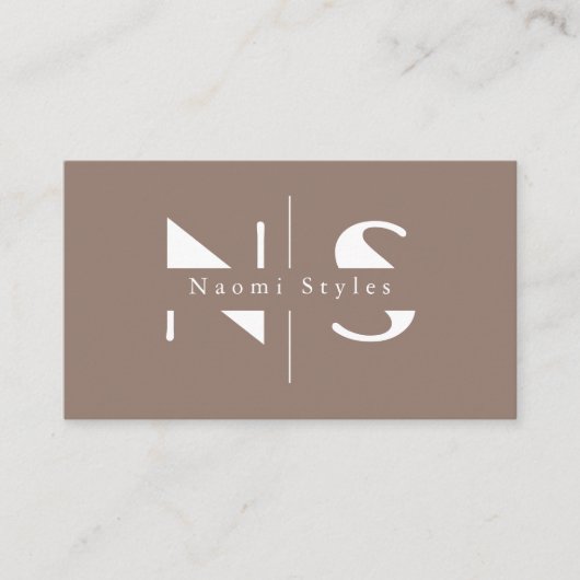 Moderne Minimalistische QR Code Professionele Foto Visitekaartje (Voorkant)