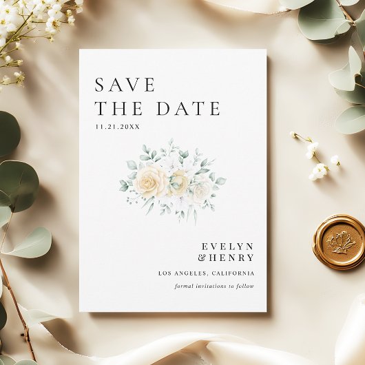 Moderne Minimalistische QR Code Trouwwebsite Save The Date