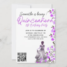 Moderne Minimalistische Quinceañera 15e Verjaardag