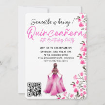 Moderne Minimalistische Quinceañera 15e Verjaardag