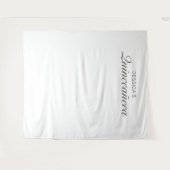 Moderne Minimalistische Quinceañera-foto-achtergro Wandkleed (Voorkant (horizontaal))