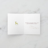 Moderne minimalistische rendieren Corporate Christ Kaart (Binnen)