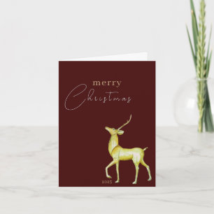 Moderne minimalistische rendieren Corporate Christ Kaart