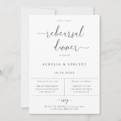 Moderne minimalistische repetitie binnenuit aankondiging (Voorkant)