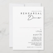 Moderne minimalistische repetitie binnenuit kaart (Voorkant)