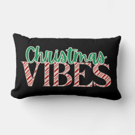 Moderne minimalistische retro kerstvibes snoepriet kussen