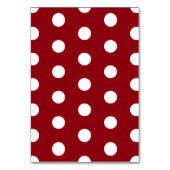 Moderne Minimalistische Rode en Witte Bruiloft Kaart (Achterkant)