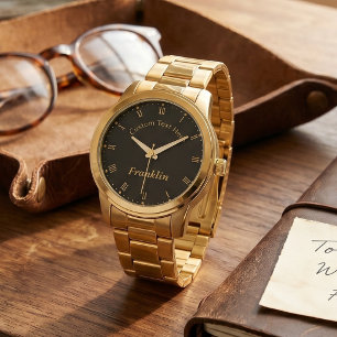 Moderne minimalistische roestvrijstalen horloge me