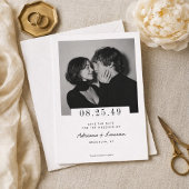 Moderne Minimalistische Romantische Redactionele F Save The Date