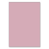 Moderne minimalistische roze bruiloft kaart (Achterkant)