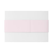 Moderne minimalistische roze en rode bruiloft uitnodigingen wikkel (Achterkant Voorbeeld)