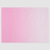 Moderne Minimalistische Roze Gradiënt Katoenen Sno Tissuepapier (Voorkant)