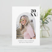 Moderne minimalistische roze lichtbundel fotograaf kaart (Staand voorkant)