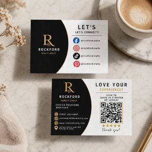 Moderne Minimalistische Roze Ombre QR Code Sociale Visitekaartje