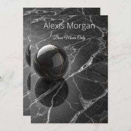 Moderne minimalistische roze-Paarse grens Sjabloon Kaart