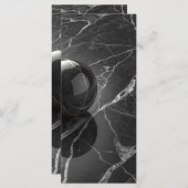 Moderne minimalistische roze-Paarse grens Sjabloon Menu (Voorkant / Achterkant)