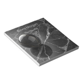 Moderne minimalistische roze-Paarse grens Sjabloon Notitieblok