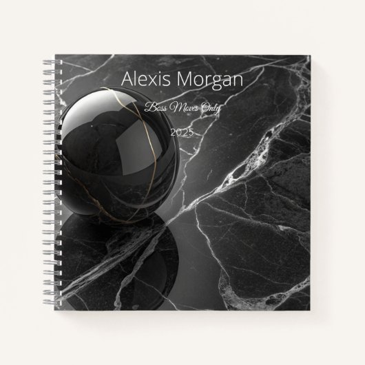 Moderne minimalistische roze-Paarse grens Sjabloon Notitieboek (Voorkant)