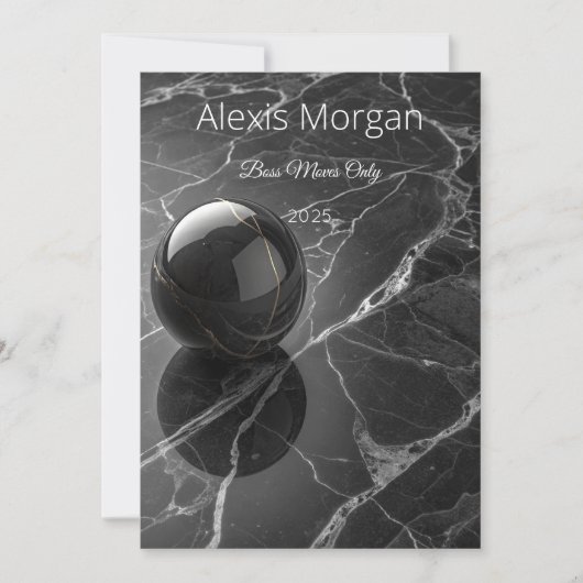 Moderne Minimalistische Roze-Paarse Rand Sjabloon (Voorkant)