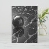 Moderne Minimalistische Roze-Paarse Rand Sjabloon (Staand voorkant)