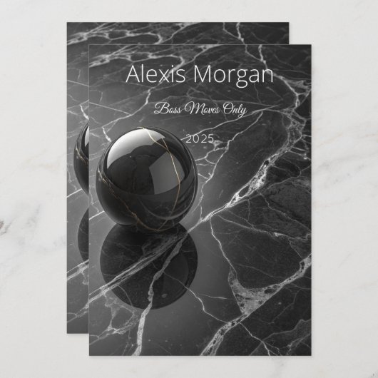 Moderne Minimalistische Roze-Paarse Rand Sjabloon (Voorkant / Achterkant)