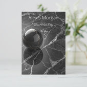 Moderne Minimalistische Roze-Paarse Rand Sjabloon (Staand voorkant)