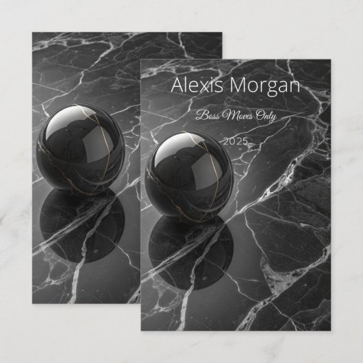 Moderne Minimalistische Roze-Paarse Rand Sjabloon (Voorkant / Achterkant)