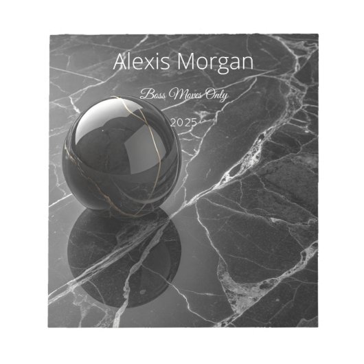 Moderne Minimalistische Roze-Paarse Rand Sjabloon Notitieblok (Voorkant)