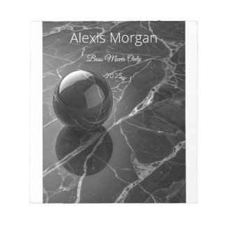 Moderne Minimalistische Roze-Paarse Rand Sjabloon Notitieblok