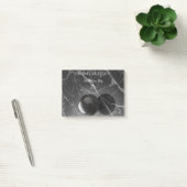 Moderne Minimalistische Roze-Paarse Rand Sjabloon Post-it® Notes (Kantoor)