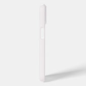 Moderne Minimalistische Roze Waterverf Bloem Case-Mate iPhone Case (Achterkant / Rechts)