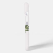 Moderne Minimalistische Roze Waterverf Bloem Case-Mate iPhone Case (Achterkant / Links)