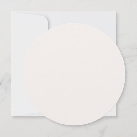 Moderne minimalistische RSVP-behuizing Kaart (Achterkant)