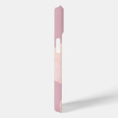 Moderne minimalistische rustieke roze grunge muzie Case-Mate iPhone case (Achterkant / Rechts)