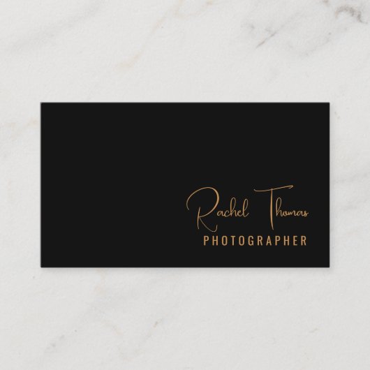 Moderne Minimalistische Scannable QR Code Professi Visitekaartje (Voorkant)