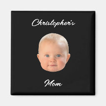 Moderne Minimalistische Script Babyface Foto Moede