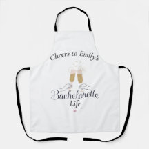 Moderne minimalistische script bachelorette aangep