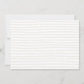 Moderne minimalistische script foto plat bedankkaart (Achterkant)