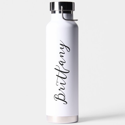 Moderne Minimalistische Script Persoonlijk Waterfles