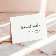 Moderne minimalistische script | Trouwen