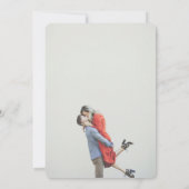 Moderne Minimalistische Sierlijst Save the Date (Achterkant)
